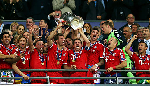 BORUSSIA DORTMUND - BAYERN MÜNCHEN 1:2: Vergessen ist das "Finale dahoam"! Der FCB ist Champions-League-Sieger 2012/2013