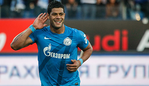 Hulk wechselte 2012 für 55 Mio. Euro vom FC Porto zu Zenit St. Petersburg