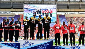 Ehre wem Ehre gebührt: Die letzten Medaillen dieser Weltmeisterschaft gehen also nach Jamaika