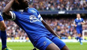 Platz 9: Romelu Lukaku vom FC Everton (15 Tore)