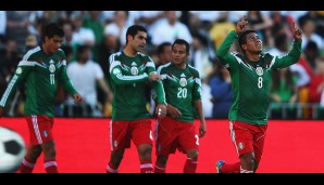 Nachsitzen mit Erfolg: In den Playoffs löste auch Mexiko das Ticket für Brasilien