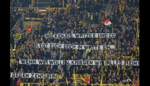 DORTMUND-ZENIT: 1:2: Vor der Partie: Die Reaktion der BVB-Fans auf die jüngsten Aussagen von Hans-Joachim Watzke