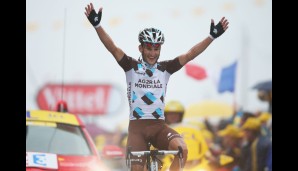 Blel Kadri gewann die achte Etappe und sorgte damit für den ersten französischen Tageserfolg