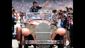 Der Deutschland-GP in Hockenheim: Sebastian Vettel rückt auf ungewöhnlichem Wege an
