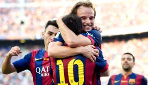 27. September 2014: FC Barcelona - FC Granada 6:0 - Auch unter Luis Enrique geht es weiter. Karriere-Tore 400 und 401 folgen.