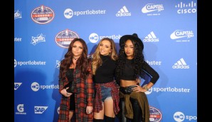 Da sind die Ladies von "Little Mix" schon ein wenig bekannter. Immerhin kann die Girlgroup auf zwei Nummer-1-Singles in England verweisen