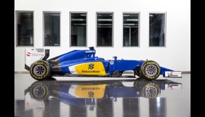Viel Platz haben die Schweizer noch für weitere Sponsoren, mit der Banco Nacional unterstützt wieder eine brasilianische Bank einen Fahrer - wie bei Ayrton Senna