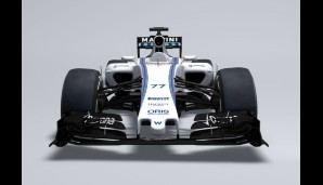 Auffällig ist beim neuen Williams-F1-Boliden vor allem die Nase - aus ästhetischer Sicht bleibt sie jedoch fragwürdig
