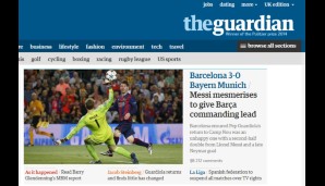 Auch der "Guardian" verneigt sich vor dem faszinierenden Auftritt des Argentiniers