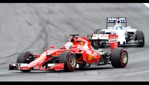 Dahinter lässt Vettel Massa keine Chance