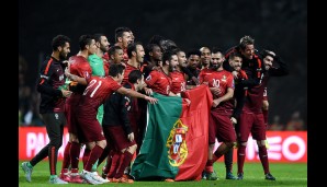 PORTUGAL: Ebenfalls qualifiziert sind die Portugiesen