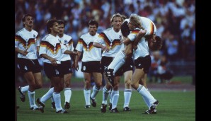 Bei der Heim-EM 1988 sorgte das modisch fragwürdige Trikot der Nationalmannschaft für Aufsehen