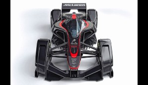 Der frontale Blick auf den McLaren MP4-X. Was er alles kann?