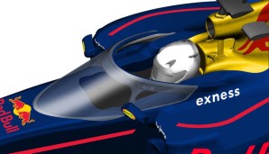 Zuvor hatte Red Bull die Kanzel als Reaktion auf den FIA-Vorschlag "Halo" schon als Computergrafik präsentiert