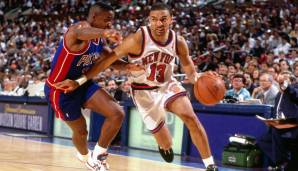 Platz 2: Mark Jackson – 6.437 Assists in 772 Spielen – Teams: Knicks, Clippers, Pacers, Nuggets.