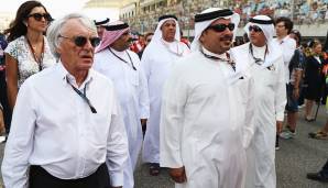 Für die Menschenrechtssituation in Bahrain hatte Ecclestone einen Vergleich parat: "Ich denke, jeder, der wirklich über Menschenrechte reden möchte, sollte vielleicht mal nach Syrien gehen."
