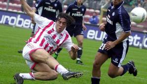 Das waren noch Zeiten: Toni gelang der große Karriere-Durchbruch recht spät. Erst mit 23 kickte er in der Serie A: Damals mit Vicenza Calcio.