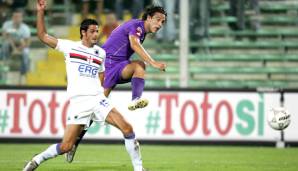 Das weckte natürlich Begehrlichkeiten: Die Fiorentina schaltete am schnellsten und schlug 2005 zu - für 10 Millionen Euro.