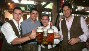 Don't drink and score! Nach diesem Motto lebte Bayerns Offensive nicht unbedingt.