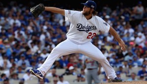 PLATZ 9 - Clayton Kershaw: Für viele der beste Pitcher im Baseball. Folglich banden die Los Angeles Dodgers ihr Ace 2014 auch für sieben weitere Jahre und 215 Millionen Dollar