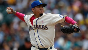 PLATZ 18 - Felix Hernandez: Ebenfalls für sieben Jahre und 175 Millionen Dollar steht "King" Felix Hernandez bei den Seattle Mariners unter Vertrag. Und zwar bis 2019