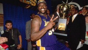 PLATZ 4: Shaquille O'Neal - 28.83 Punkte in 30 Spielen - Los Angeles Lakers, Miami Heat