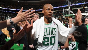 Platz 15: Ray Allen - 8 Dreier (bei 11 Versuchen) - Celtics vs. Knicks 2011, Game 3