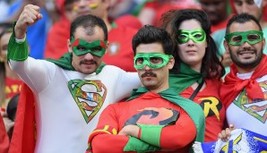 Superhelden aus Portugal! Diese portugiesischen Fans haben ihrer Mannschaft offenbar Superkräfte verliehen