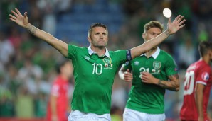 Robbie Keane (Irland, 143): Die irische Legende, die mittlerweile in Los Angeles unter Vertrag steht, ist mit 67 Toren auch der Rekordtorschütze der Boys in Green