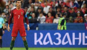 Platz 7: In 147 Einsätzen für die portugiesische Auswahl durfte Cristiano Ronaldo seine Freistoß-Zeremonie bislang zur Schau stellen.