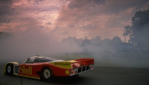 Spektakuläre Fotos? In Le Mans alltäglich, schließlich wird bei Wind und Wetter gefahren