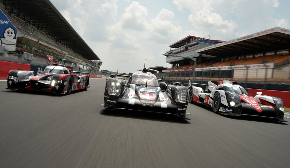 Audi, Porsche und Toyota kämpfen bei den 24 Stunden von Le Mans in der Königsklasse LMP1 gegeneinander - SPOX begleitet das Rennen 2016 erstmals im LIVETICKER