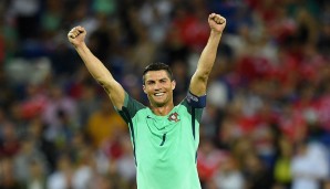 Am Ende feiern Portugal und Cristiano Ronaldo den Einzug ins Finale