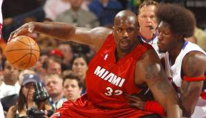 Platz 14: Shaquille O'Neal (2004/05), 29,464 Millionen Dollar bei den Miami Heat