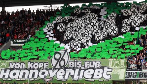 Kreativ oder kitschig? Die Fans von Hannover 96 sind jedenfalls bis über beide Ohren Hannoverliebt