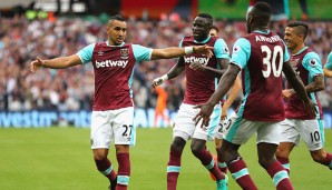 Platz 18: West Ham United mit 192,3 Mio. Euro Umsatz (Vorjahr: Platz 21, 160,9 Mio. Euro Umsatz)