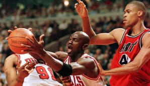 All-Time-Rebounding-Leader: Michael Jordan (1984-1993, 1995-1998) mit 5.836 Rebounds