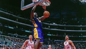 Platz 17: SHAQUILLE O’NEAL - 49 Spiele mit mindestens 40 Punkten zwischen 1992 und 2009 - Karrierebestwert: 61 Punkte gegen die L.A. Clippers am 6. März 2000