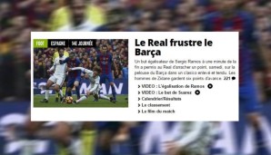 "Real frustriert Barca": Die L'Equipe bringt es ohne Umschweife auf den Punkt