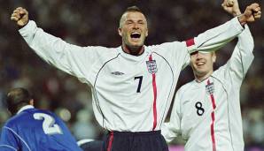Platz 7: David Beckham (800 Millionen, Fußball, England)