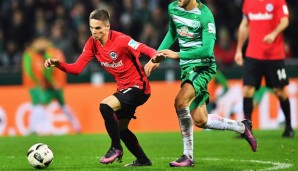 Platz 15: u. a. Mijat Gacinovic (Eintracht Frankfurt), 11,2 km/90 Min.