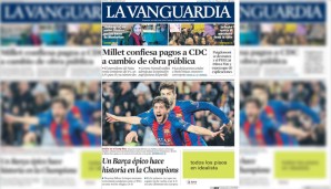 Die La Vanguardia spricht gar vom "Delirium im Camp Nou"