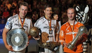 Die Mutter aller Perfect Seasons gelang dem THW Kiel 2011/2012: Champions-League-Sieger, Pokalsieger und deutscher Handball-Meister mit einer Bilanz von 34 Siegen in 34 Spielen! Nuff said!