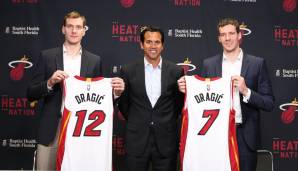 Goran Dragic kann schon jetzt auf eine äußerst erfolgreiche Karriere in der NBA zurückblicken, in der Saison 2014/15 bekam auch sein jüngerer Bruder Zoran eine Chance. Zunächst bei den Suns, dann wurde das Brüderpaar gemeinsam nach Miami getradet.