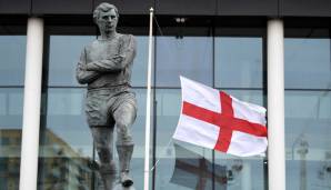 Bobby Moore: Ein ganz Großer in Großbritanniens großer Geschichte. Moore war mehr als zehn Jahre Kapitän bei West Ham United und führte die "Three Lions" 1966 als Kapitän zum WM-Triumph. 1993 verstarb er. Seine Statue steht vor dem Wembley.