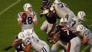 XLI: Indianapolis Colts - Chicago Bears 29:17 - Erster Titel für Peyton Manning und die Colts, die dank einer starken Defense nicht vor Rex Grossman zittern mussten. Manning (247 YDS, TD, INT) wurde MVP