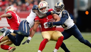 Vance McDonald, San Francisco 49ers (@Panthers): Vor der Saison für viele ein Sleeper, gegen die Rams rettete McDonald ein Touchdown-Catch. Doch gegen die besten Cover-Linebacker der Liga ist für den Tight End in Week 2 wenig zu holen