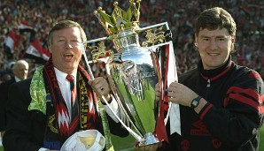 Vielleicht die schönste Meisterschaft: Nach 26 Jahren holte Manchester United in der Saison 1992/1993 mal wieder die Premier League Trophy