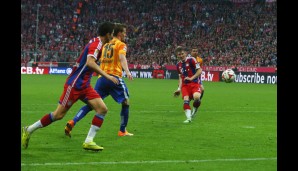 26. April 2015: Schweinsteiger schießt die Bayern gegen Hertha zum 25. Meistertitel und macht sich selbst zum deutschen Rekordtitelsammler (8 x Meister, 7 x Pokalsieger)