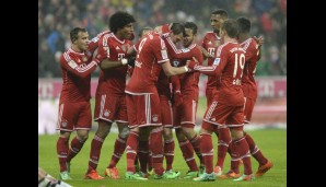 Am Ende feierten die Bayern einen verdienten Sieg und marschieren weiter Richtung Meisterschaft